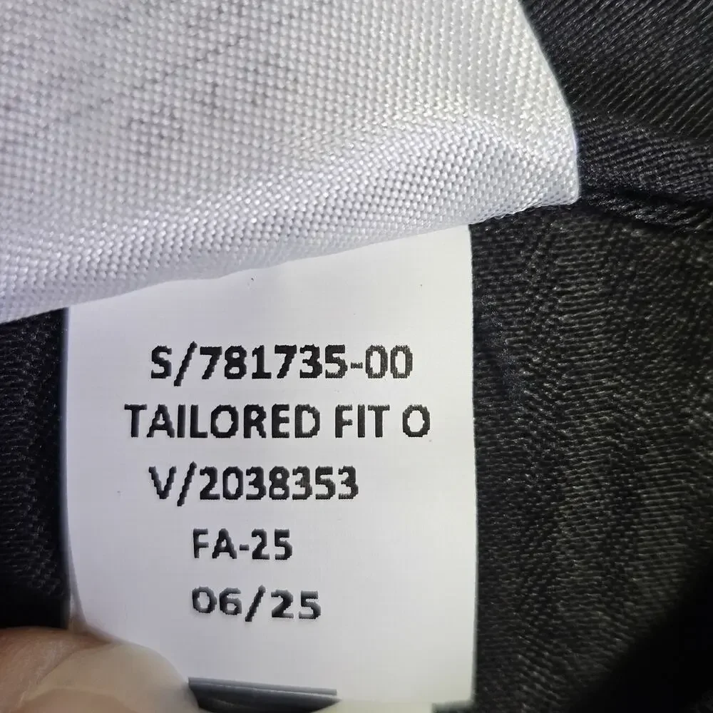Banana Republic Mens 32x30 Flannel Herringbone Trouser Tailored Dress Pant Gray
